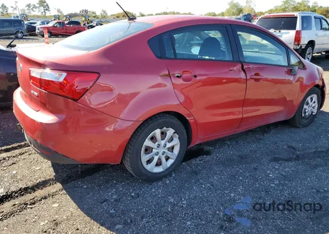 2012 Kia Rio Ex from USA, damaged, VIN KNADN4A33C6076684